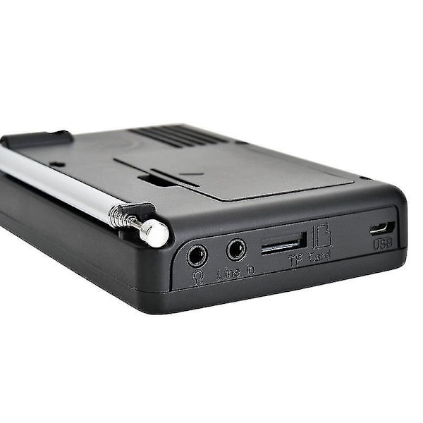 Bærbar digitalradio Fm/am/sw LCD Digital Display Mp3-spiller|radio