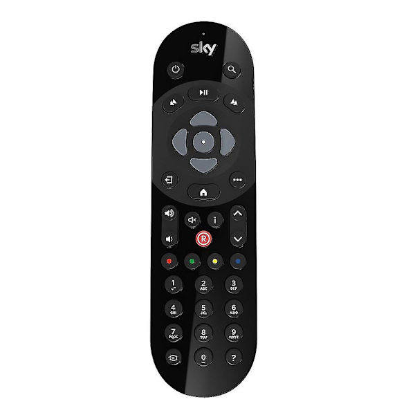 Sky Q fjernbetjening, kompatibel med Sky Q stemmesøgningsfunktion
