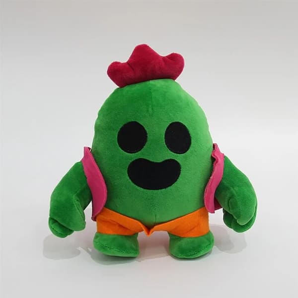 Cactus 20 Cm Animation Game Spike Stuffed Model Plyschdocka