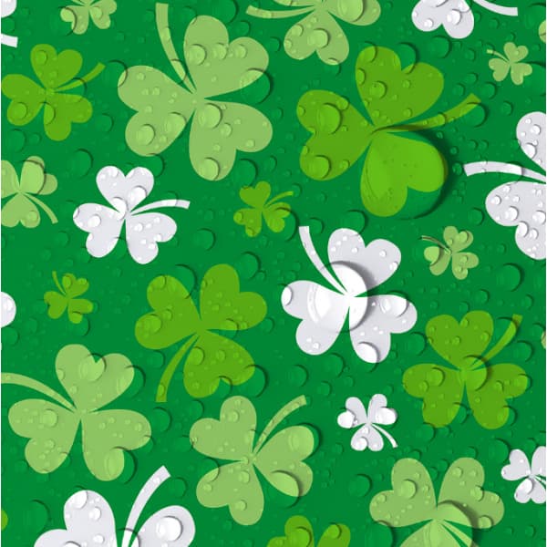 St. Patrick's Day suorakulmainen pöytäliina Pattern 1 137*274CM