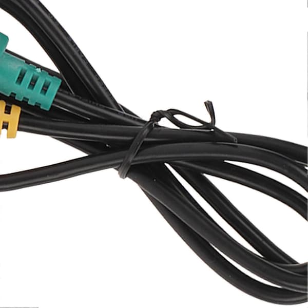 Bil USB AUX Switch Kabel Adapter Sort Slidstærk Erstatning til MK5 MK6 RCD510 RNS315 RCD300+