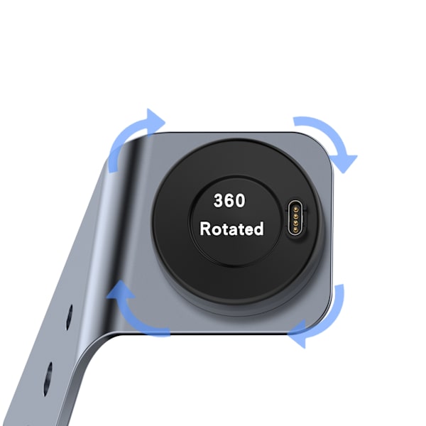 Ladestasjon Dock kompatibel med Garmin Fenix, Forerunner, Approach, vivoactive, vivomove, quatix, venu Sq