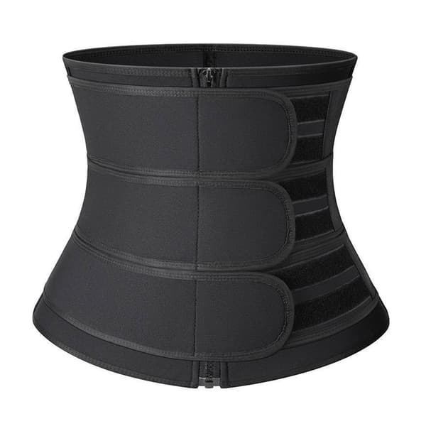 Neopren Glidelås Dame Shapewear Elastisitet Postpartum Recovery Black M
