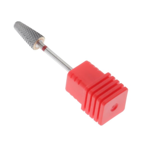1/2/3/5 Tungsten Steel Nail Drill Bit Sliphuvud Nail Art Gel Type C 51 mm 1Set