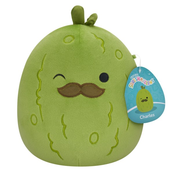 Squishmallows 19cm Charles the Pickle multicolor