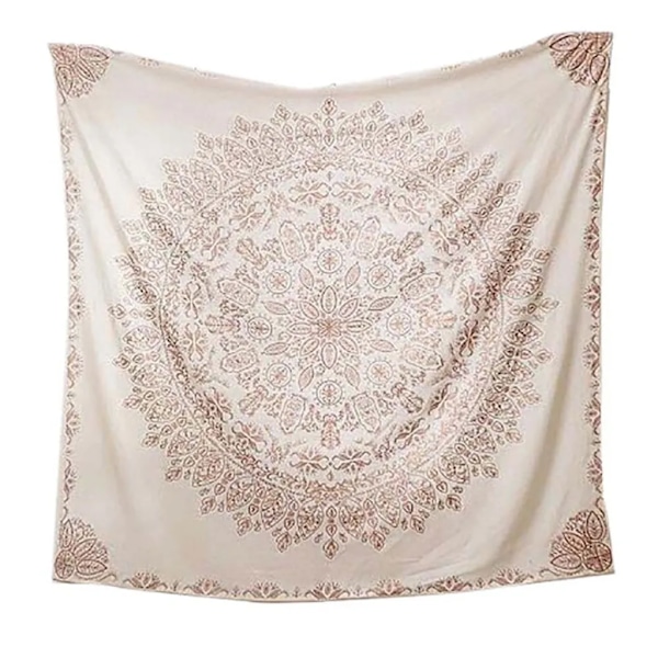 Mandala Gobeläng Vägghängande Gobeläng Indisk Yoga Hippie Duk Boho Väggbeklädnad Rum Väggkonst (145 x 145 cm)