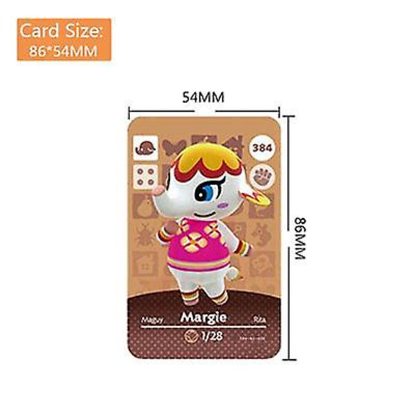 3 kpl NFC-pelikortteja eläinten hoitoon, yhteensopiva Nintendo Switch Amiibo / Switch Lite / Wii U - Random