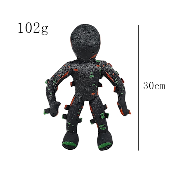 Dörr Roblox -hahmo paniikkipelissä pehmoleluhahmo A Doors Black Robot