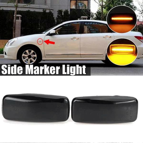 LED Dynamisk Sideblinklys 12v 3w For Sylphy Almera Murano Sunny 2003-2006 Teana J31
