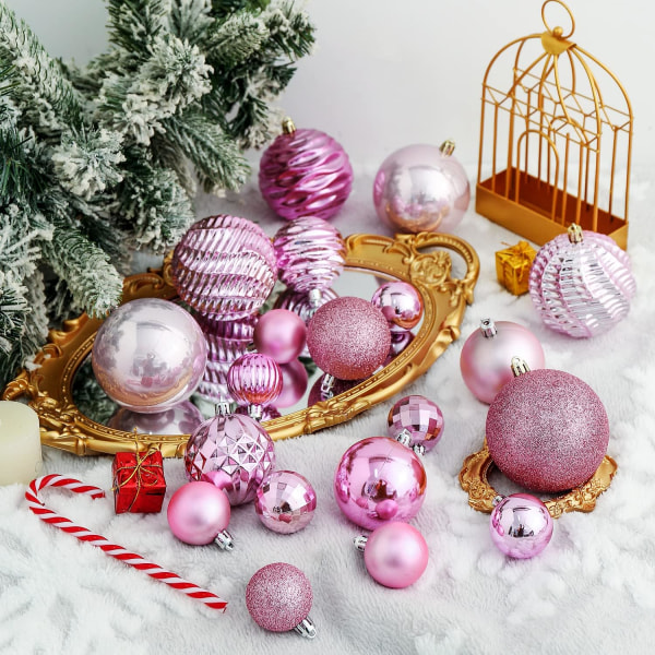 24ct Christmas Ball prydnadsföremål splittringssäker juldekorationer som dekorationer