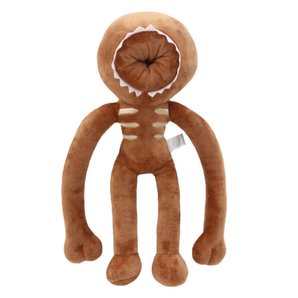 Rainbow Friends Doors Spill Plysj Leke Stoffdyr for Barn Brown