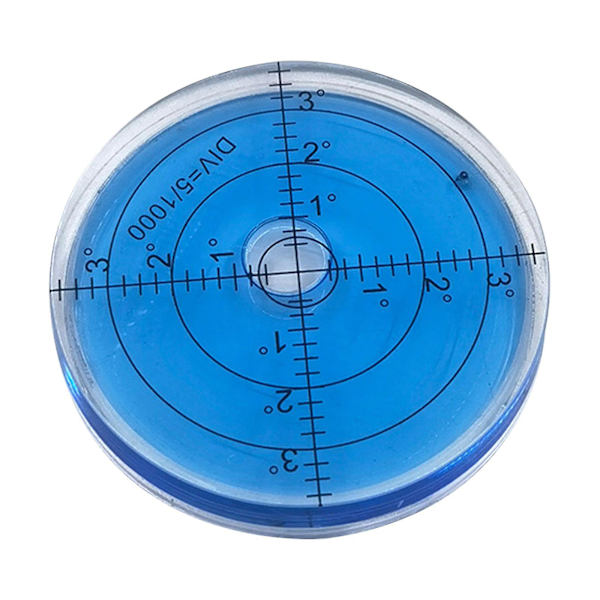 Golf Green Reader Pro Putt Golfboll Markör Rund Bubble Level High Precision Go Blue