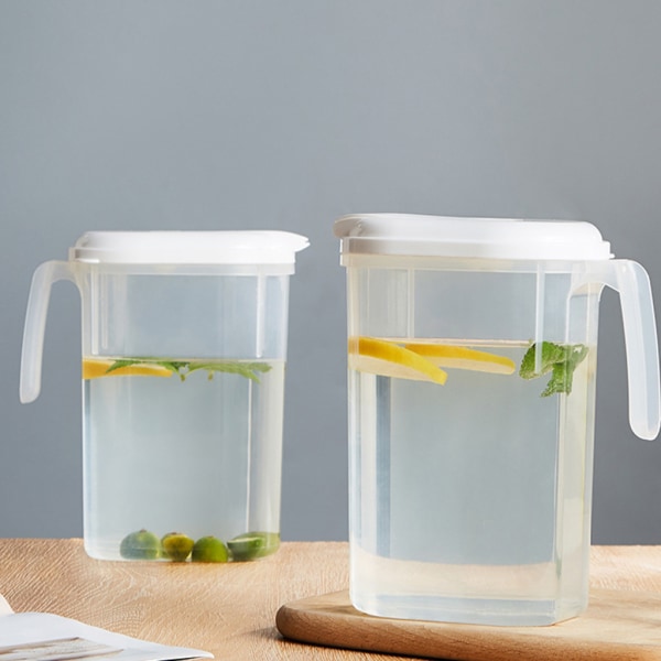 1 Stykk 1800 ml Kaldtvannskoker Juicekanner Transparente Juicekanner Miljø-PP Kaldtvannskoker med stor kapasitet