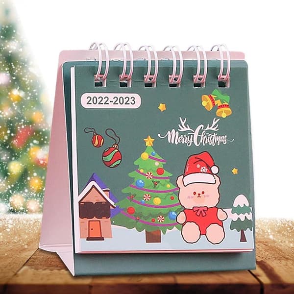 Julekalender Nedtællingskalender Bordkalender BLÅ Blue