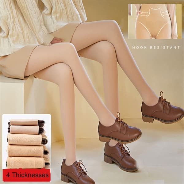 Dame Leggings Strømper Holder Varme 220g
