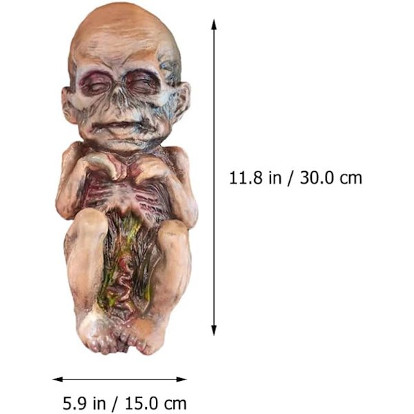 Mamma docka Hemsk baby zombie