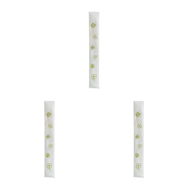 1/2/3 Premium Leather För Golf Alignment Stick Cover Four-Leaf white four leaf 3PCS