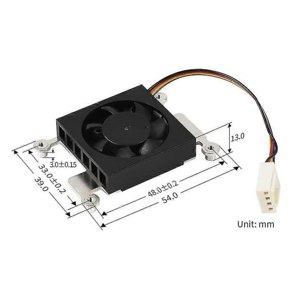 Køleplade Køleventilator Til Model 4 Cm4 Dedikeret Radiator Pwm 3007 12v Køleventilator Lav Støj