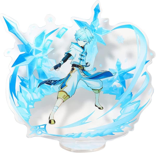 Genshin Impact Character Akryl Perifer Spelaffisch