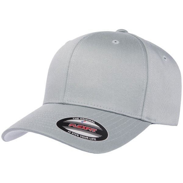 Flexfit Childrens/Kids Wooly Combed Cap Silver One Size