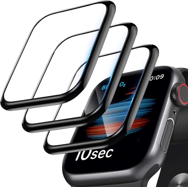 [3 kpl] Näytönsuoja Apple Watch Series 6/SE/5/4 44mm, 3