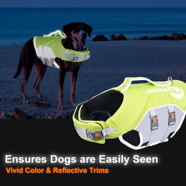 Thinkpet Hund Flytevest Reflekterende Lifesaver Floa