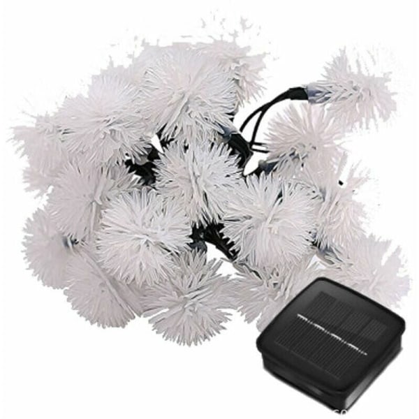 Solar Fairy Lights Utendørs Solar Lyslenker Solar Hagelys