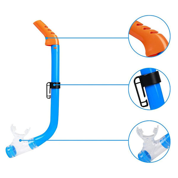 Sett, Antidugg for barn Scuba Goggles med Snorkel