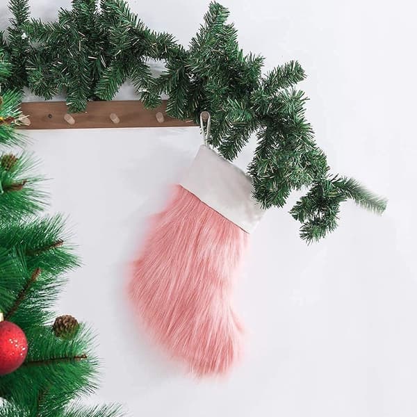 3 stk Rosa herlige julestrømper Koselig 20\"