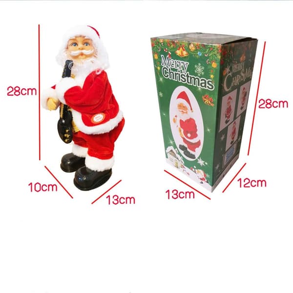 Jultomtens elektriska docka Julfigurprydnader TYP 3