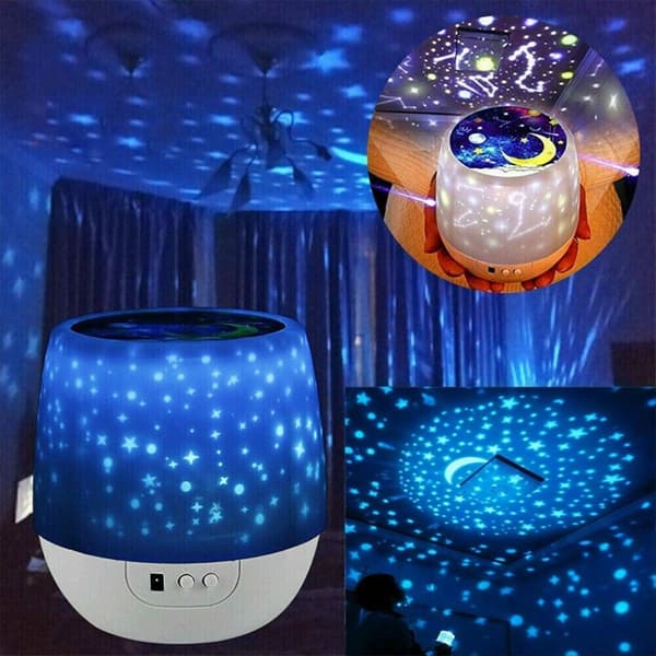Star Light LED Nattlampe Sky Moon Lampe