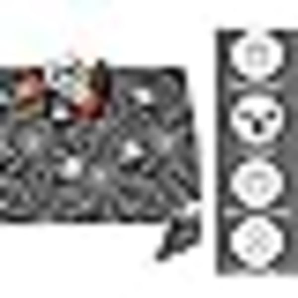 Halloween duk, 3-pack stor storlek Spider Web cover, S