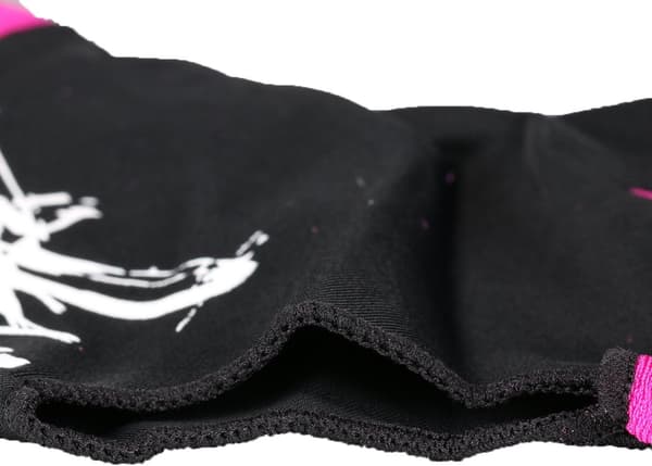 Elastisk Lycra 3-finger display biljard skytehanske M rose m