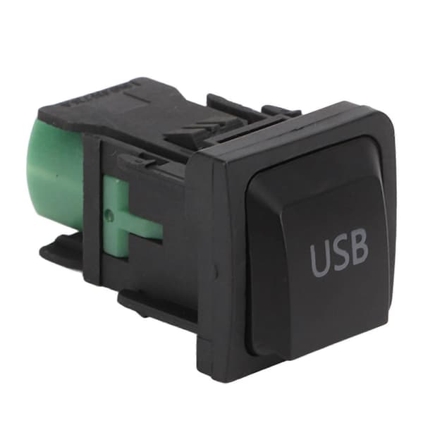 Bil USB AUX Switch Kabel Adapter Sort Slidstærk Erstatning til MK5 MK6 RCD510 RNS315 RCD300+