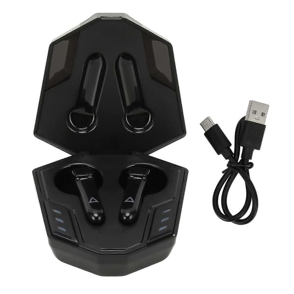 Trådløse Gaming Earbuds Bluetooth 5.0 Mini Dazzle Breath Light Lav Latency Gaming Earbuds til Telefoner Tablets