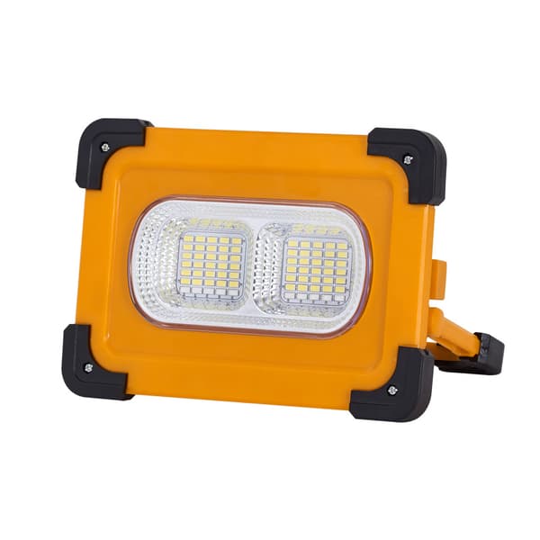 Byggplats LED strålkastare uppladdningsbar 80W 5000LM Lightwei