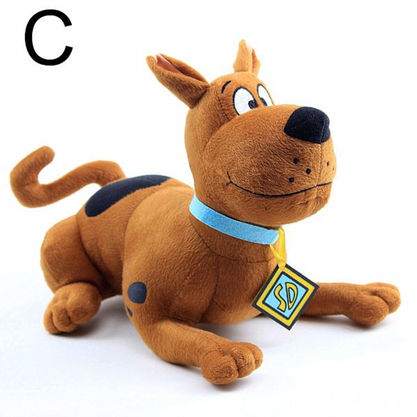 Scooby Doo Dog Plysch stoppad leksak Mjuk och söt Danois docka Julklapp till barn C