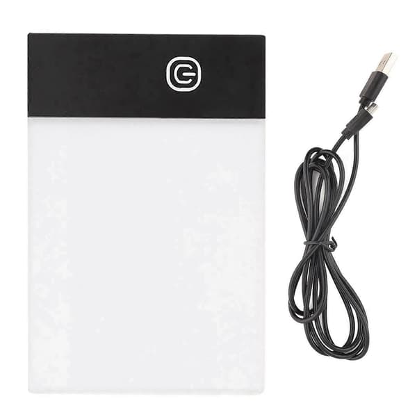 LED-ljusbräda A6 Ljusstyrka Konstverk Spårning Flip Book Kit Tablet Ritning för barn