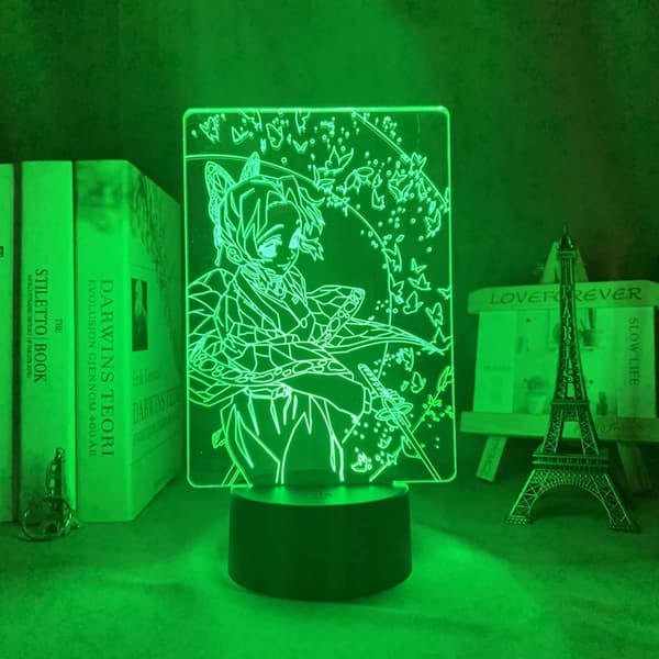 Demon Slayer Kamado Nezuko 3D Illusion Night Light Lamp,Crea