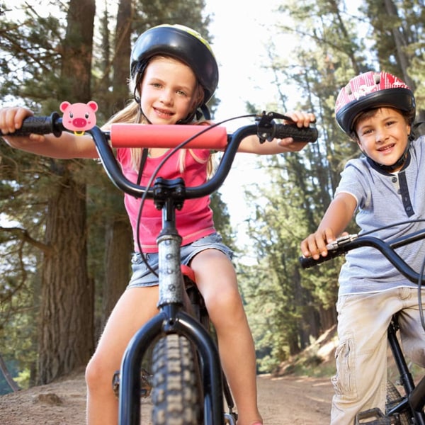 Squeeze Horns Kids Bike Bell Horn Tecknad Animal Tiger Horn Light