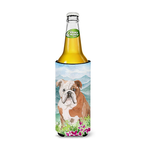 Mountian Flowers Engelsk Bulldog Michelob Ultra Hugger for slanke bokser