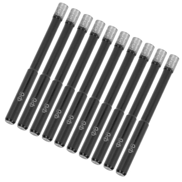 10 stk diamantbor keramiske fliser marmor granitt kjerne hullsagåpner kutter maskinvare 6mm