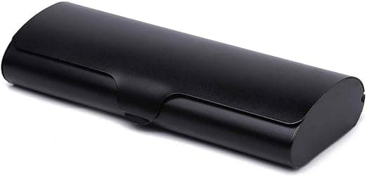 Slankt brilleetui i aluminium, lett brilleetui