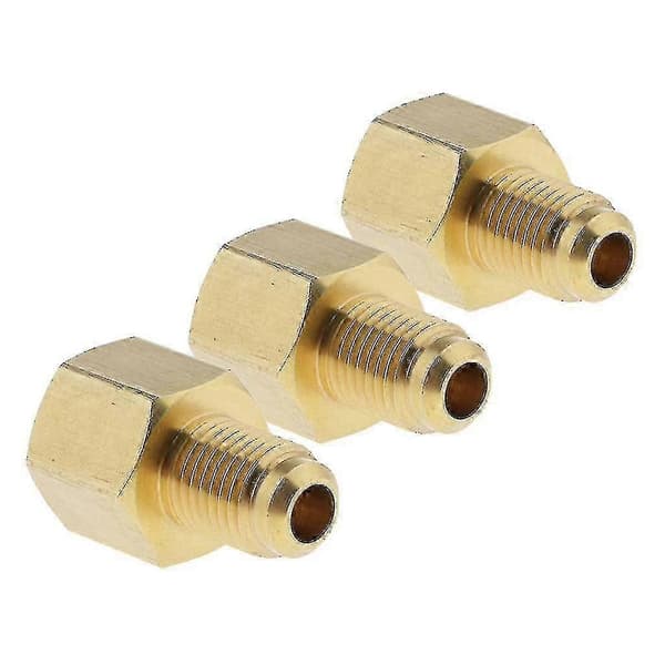 3 kpl 1/4' SAE uros G1/4' naaras typpijärjestelmän säätimen sovitinliittimiä