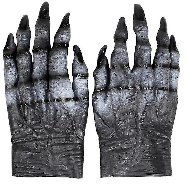 1 par Halloween-handsker til Halloween-dekoration