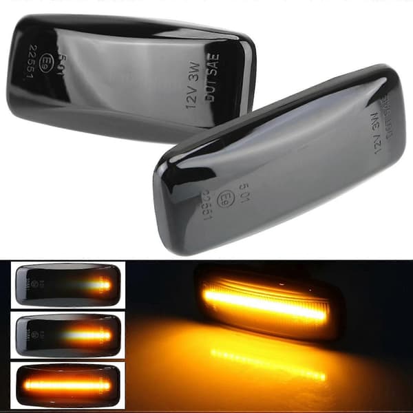 LED Dynamisk Sideblinklys 12v 3w For Sylphy Almera Murano Sunny 2003-2006 Teana J31