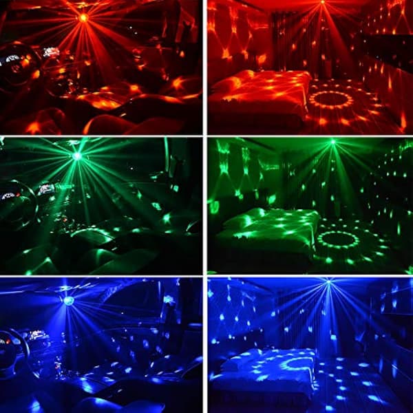 Uppgradera Fullfärger Disco Ball Light dj Light Show Light RGBW led