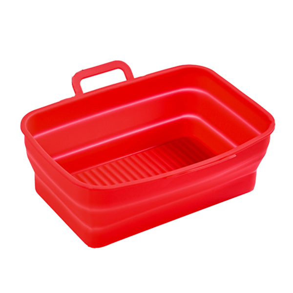 Friturebakke Bage Bagetilbehør Vaskbar DIY Prop Kage Red