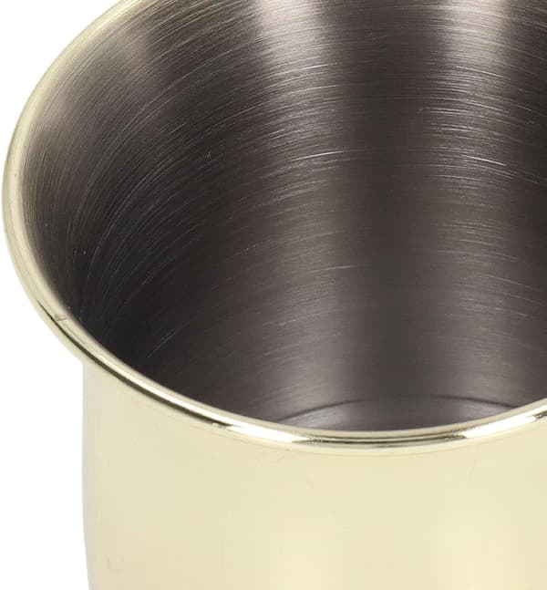 1 st (guld) Bärbar mugg, håll kall och varm, servera underbar
