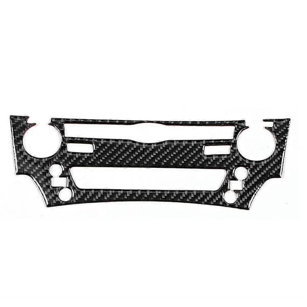 Bil kulfiber interiør CD panel ramme dækplade passer til Lexus IS250 300 350C 2006-2012